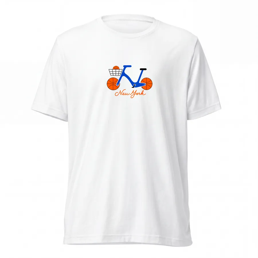 The City Bike Tee in White
