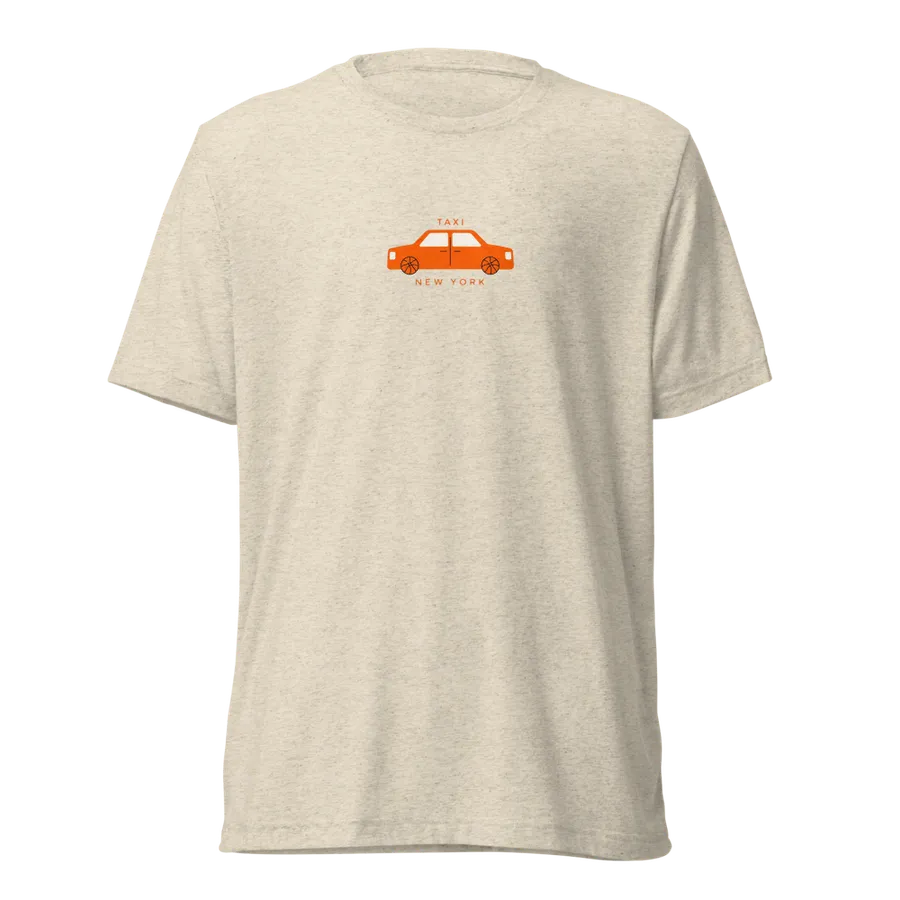 The Taxi Tee in Oatmeal