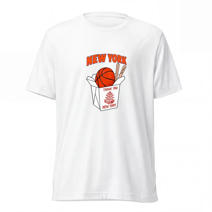 Thank You New York Tee in White